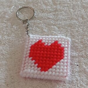 Heart keychain